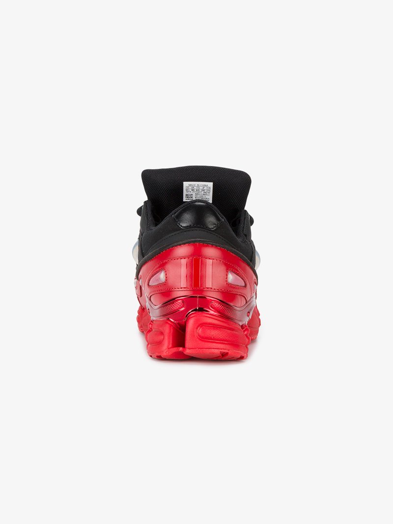 Raf simons ozweego black cheap and red