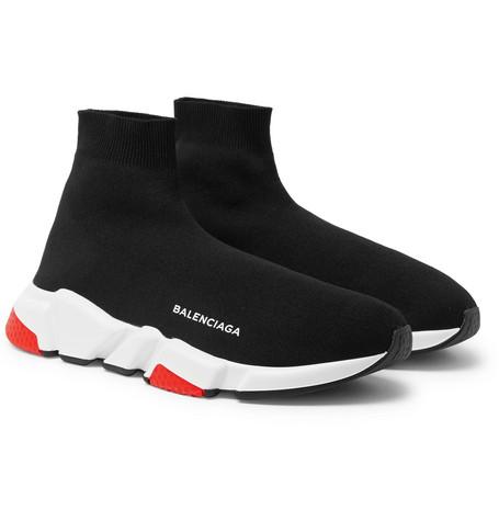 Speed Trainer Balenciaga Black Red