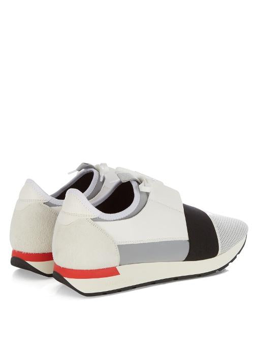 Race Runner Balenciaga White Red