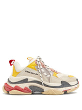 Triple S Balenciaga Sneaker Yellow, Grey