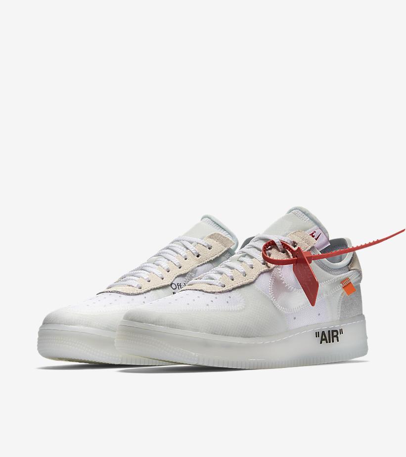 THE 10: Off-White x Nike Air Force 1 Low –